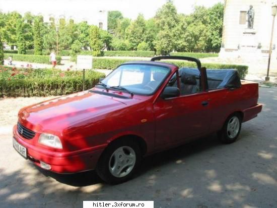 dacia cabrio unicat