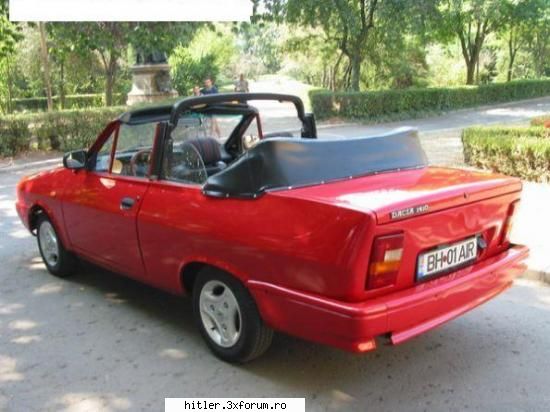 2 dacia cabrio unicat